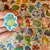 Pocket Monster Pokémon Stickers Pack, Myster Stickers Pack -: 20 Stickers