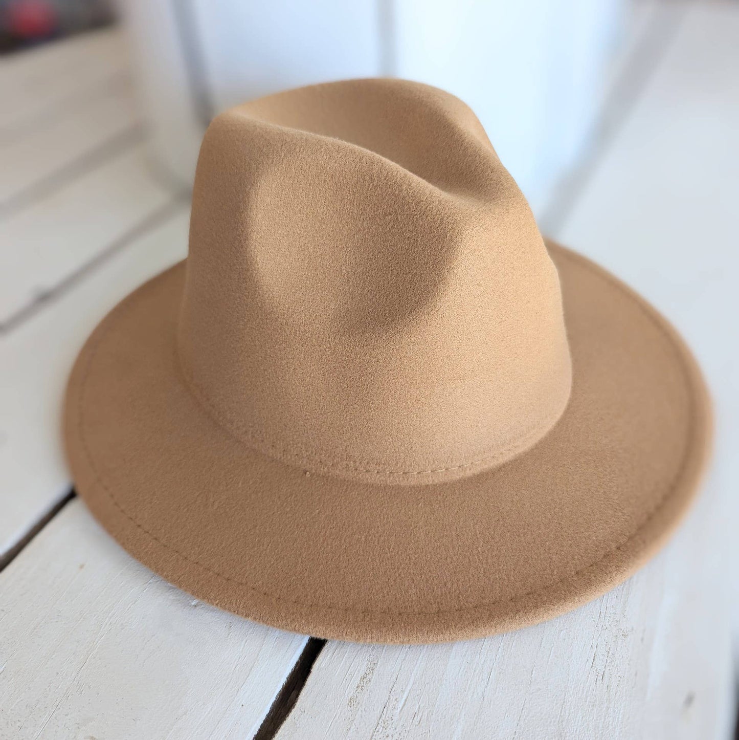 Kids Western Hat in Tan