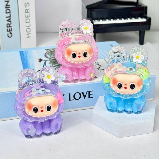 Flowing sand quicksand labubu Gift