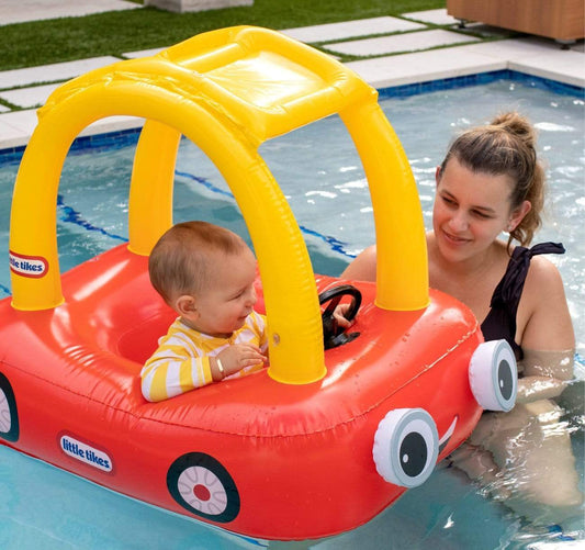 Inflatable Pool Raft Little Tikes Cozy Coupe by PoolCandy