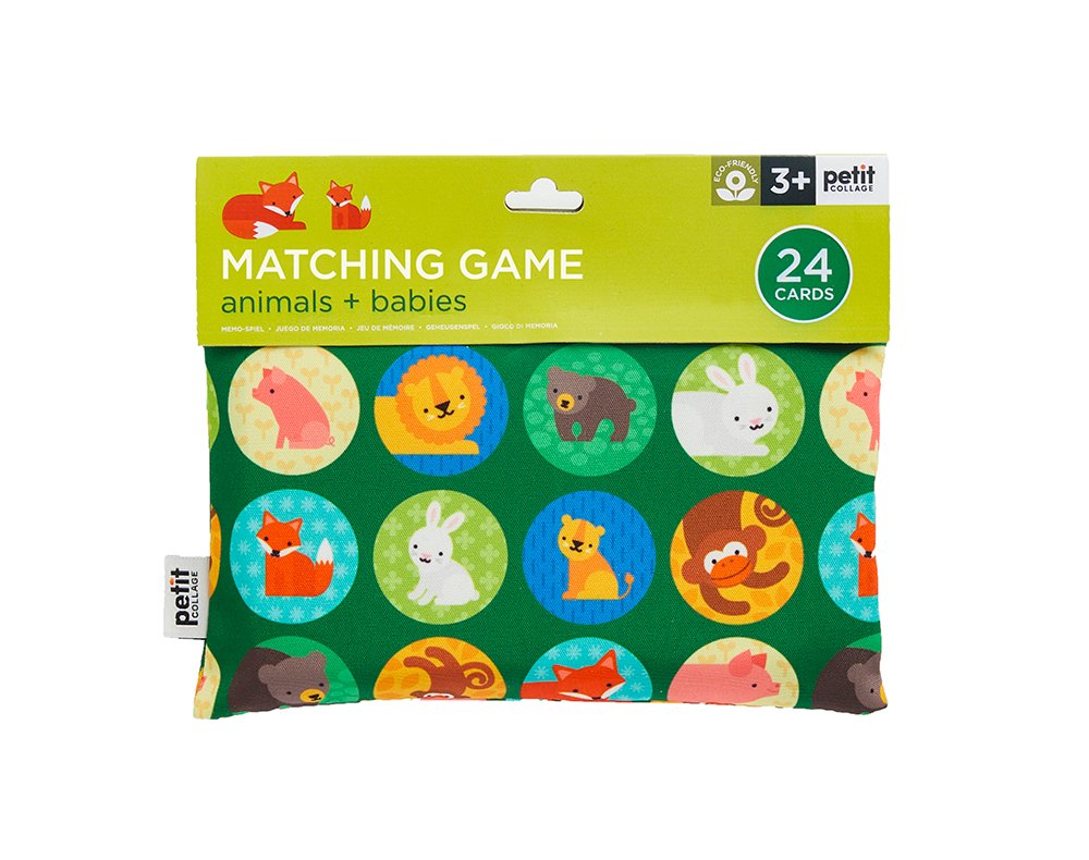 Animals + Babies Matching Game