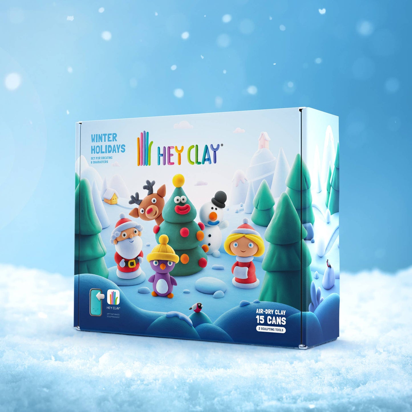 Hey Clay Winter Holidays Set - NEW