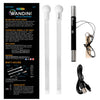 Wandini Glow.O Magic LED Levitation Wand