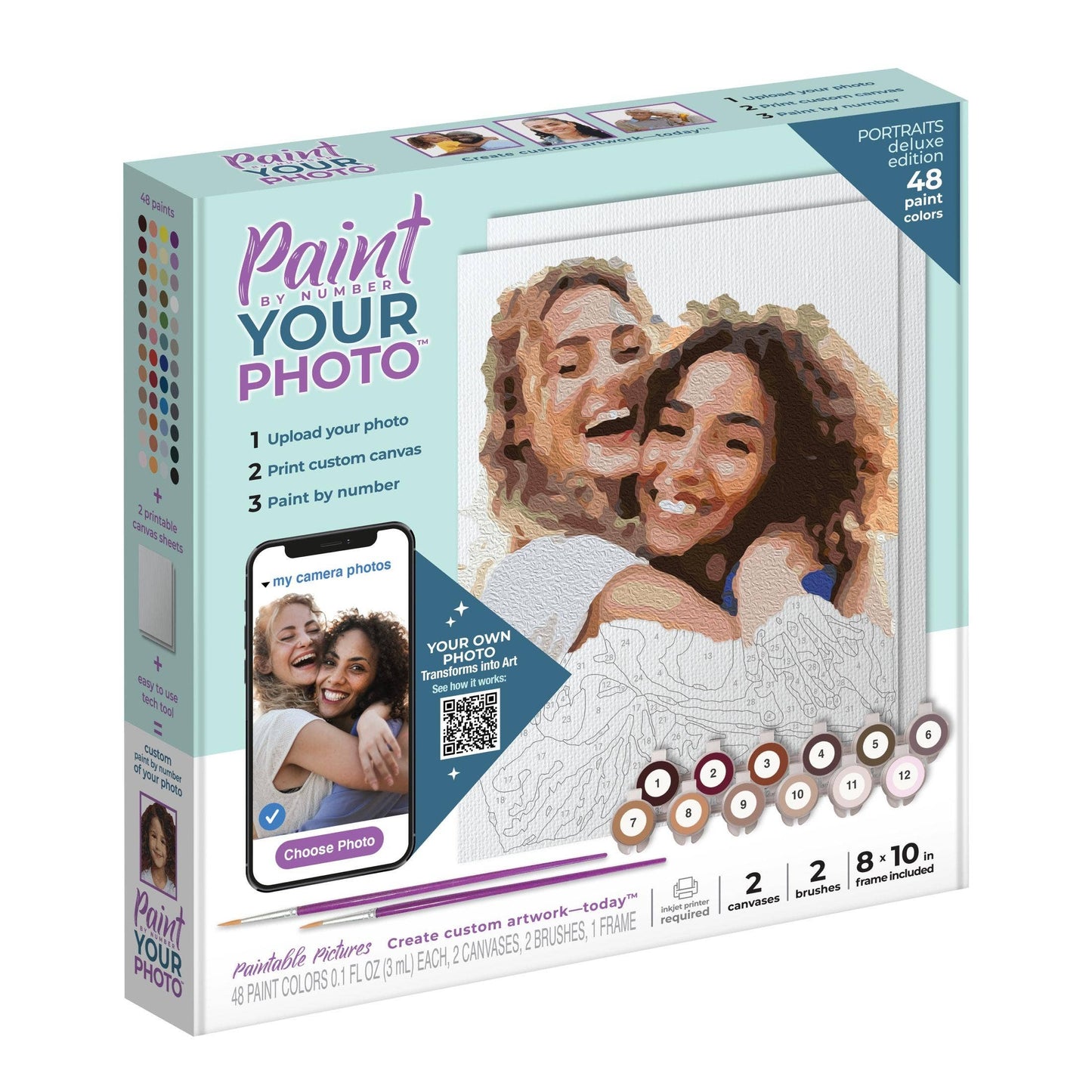 Paint Your Photo Portraits Edition, 48 Paints