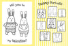 Too Cute Coloring Book: Bunnies by Little Bee Books