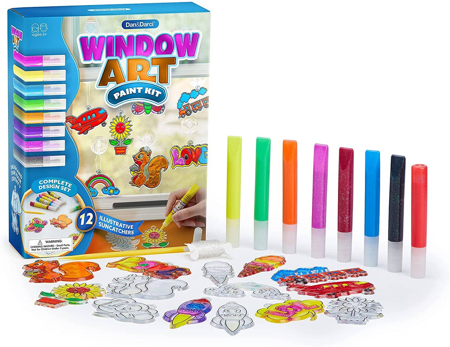 Window Art Paint Kit for Kids