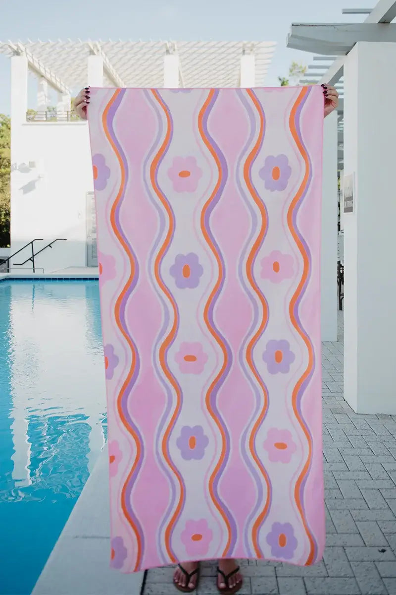 Beach Shells Microfiber Beach Towels