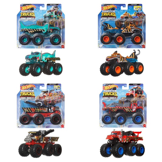 Mattel Hot Wheels Monster Trucks Big Rigs