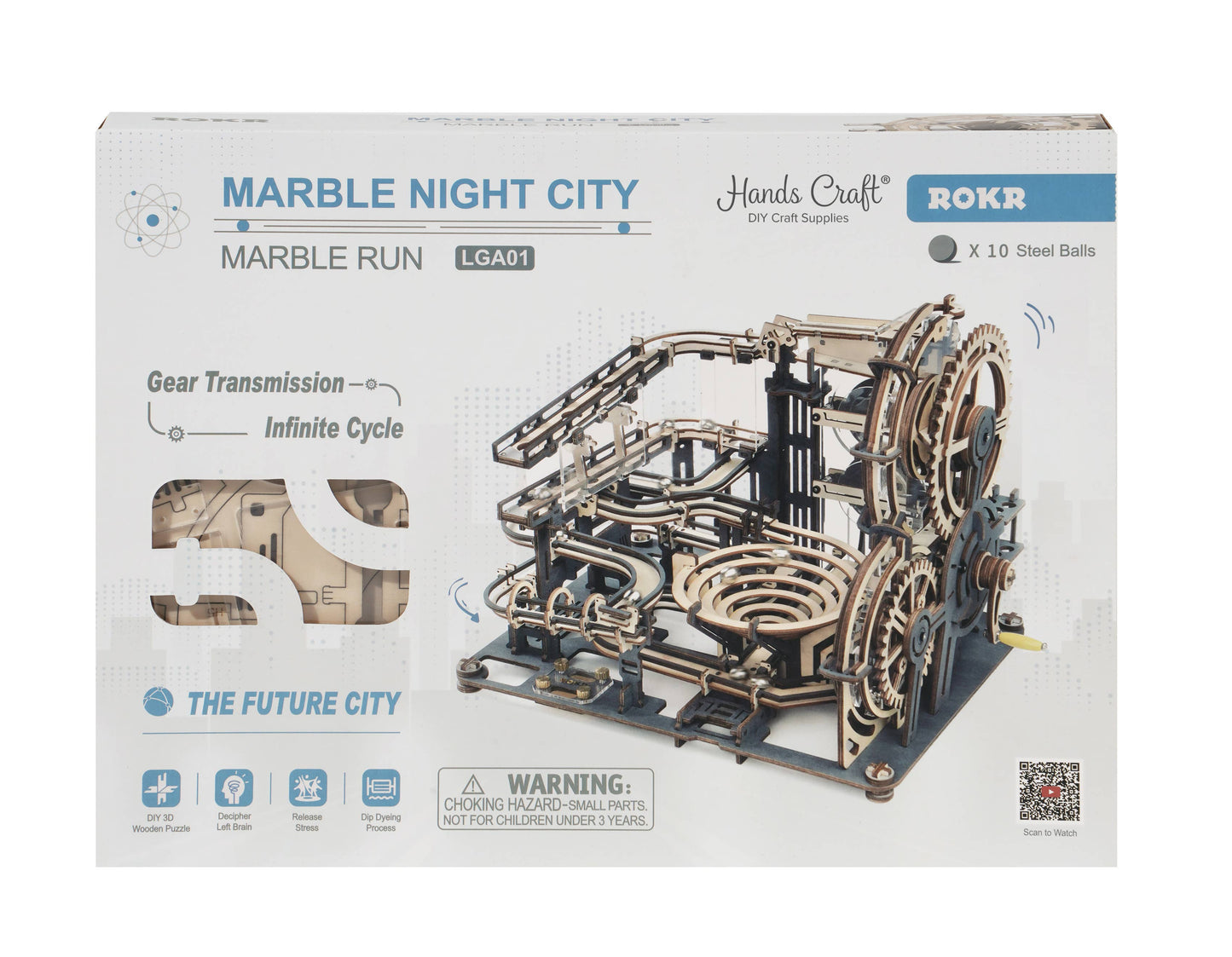DIY Marble Run: Marble Night City
