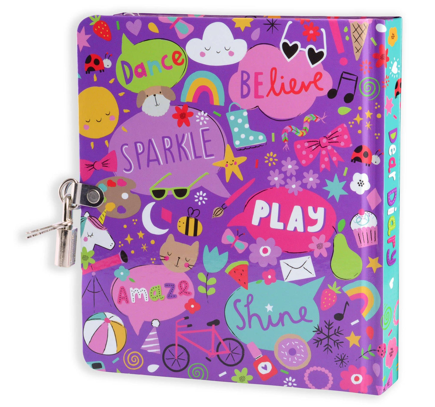 My Favorite Things Girls Lock and Key Diary