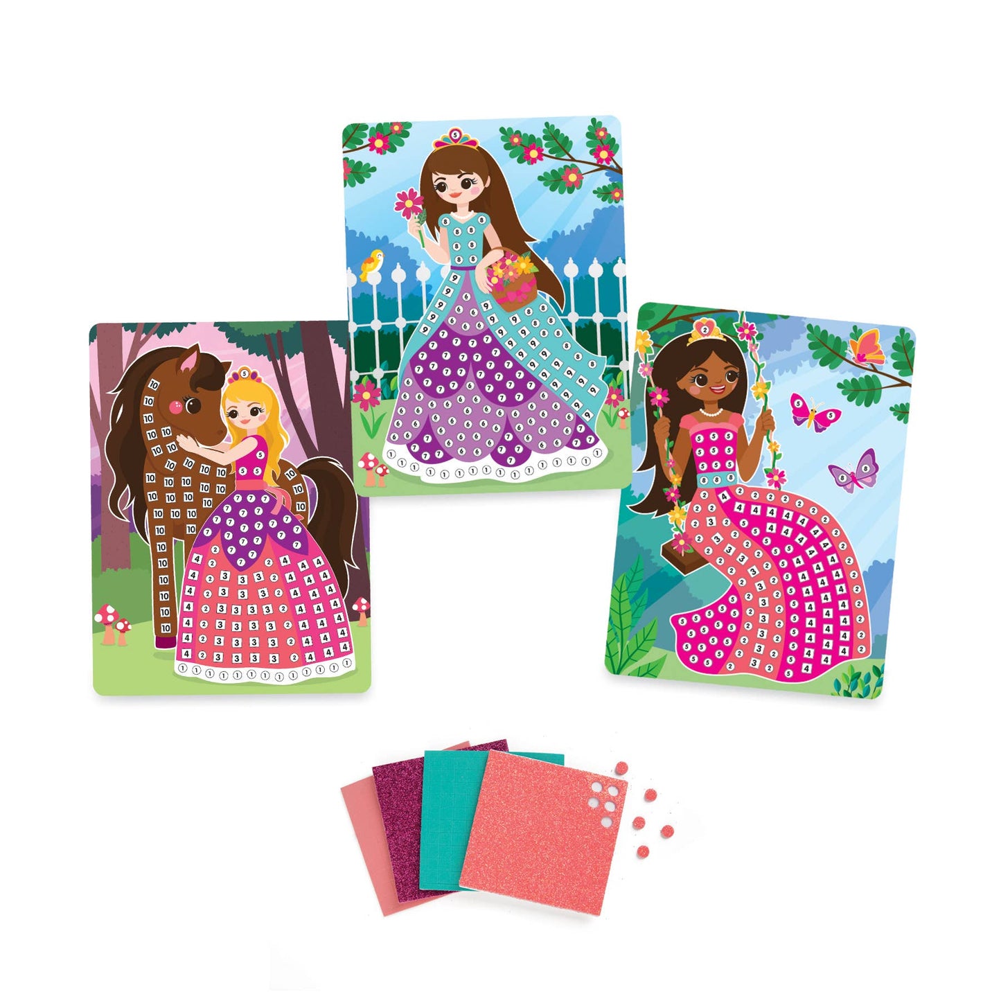 Sticky Mosaics® Travel Pack Princesses