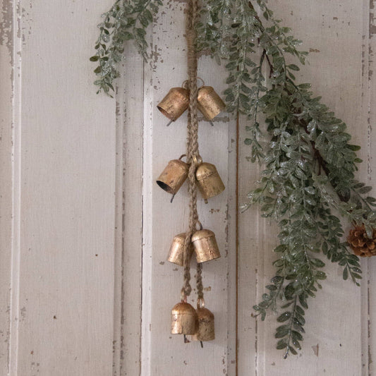 Mini Hanging Brass Bells, Sm (PC)