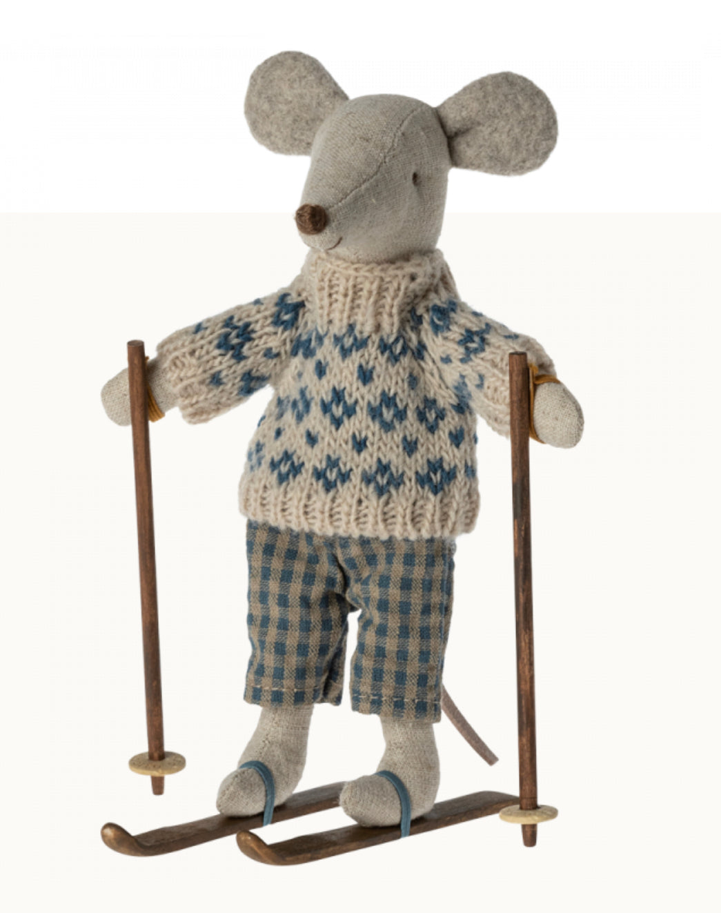 Winter mouse with Ski set