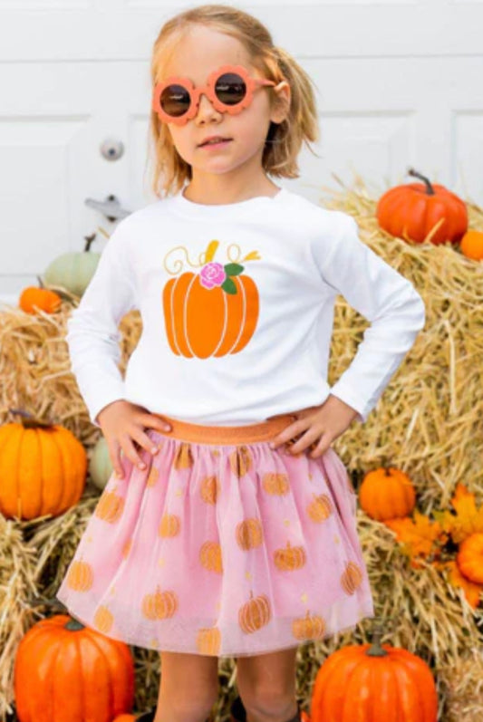 PUMPKIN GLITTER TUTU