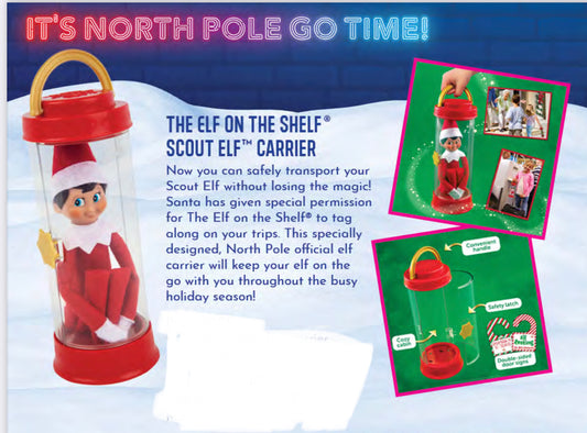 * PRE-ORDER Elf on the Shelf® Scout Elf Carrier