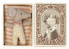 Maileg Sleepy/wakey baby mouse in matchbox - Rose - Einstein's Attic