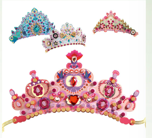 DIY Mosaic Craft Kit Princess Tiara