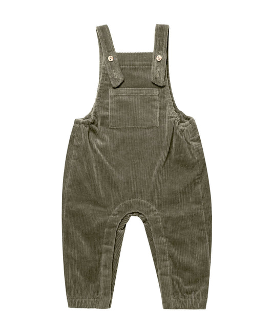2Y CORDUROY BABY OVERALLS || FOREST