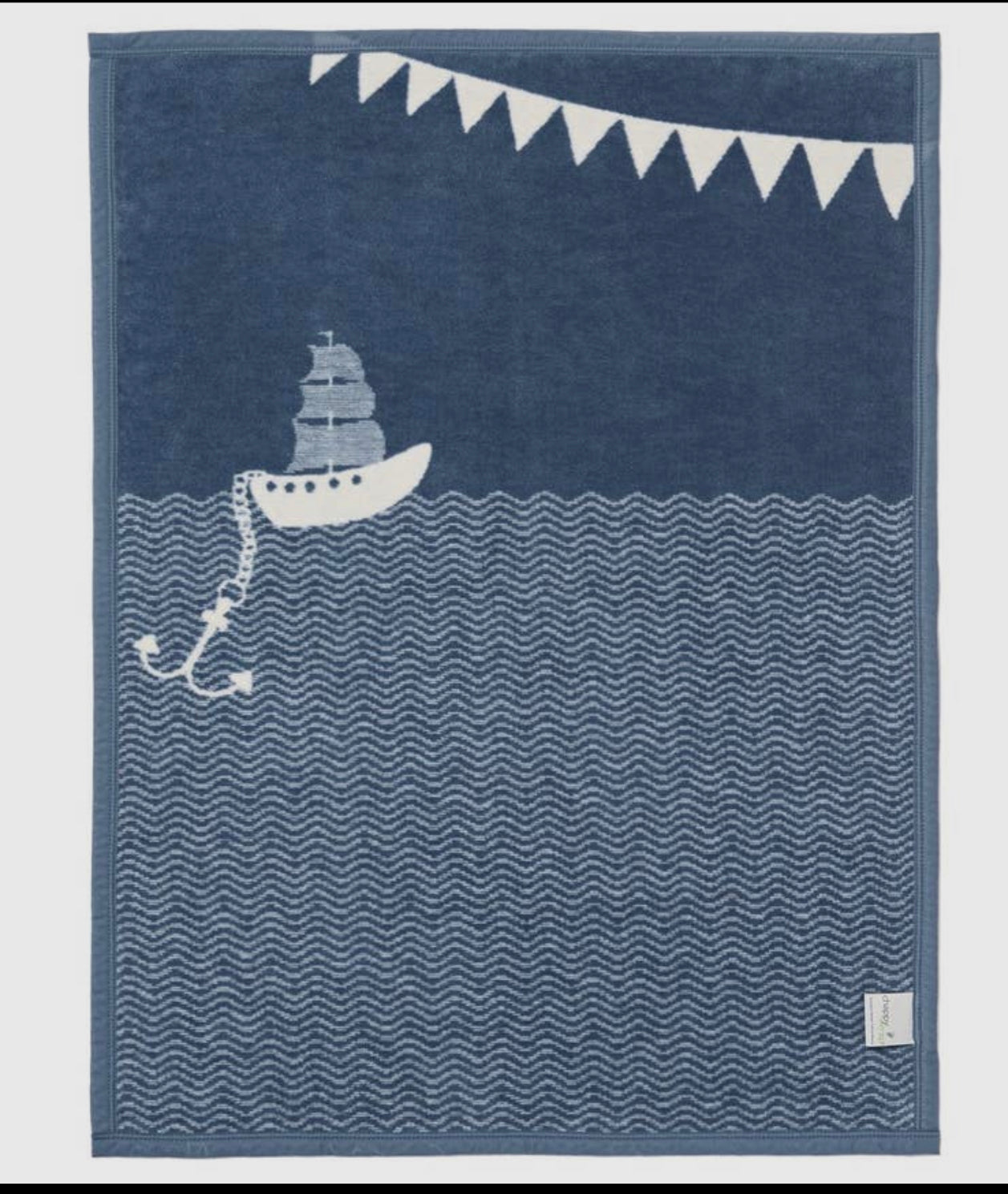 Ahoy Matey Mini Blanket from ChappyWrap