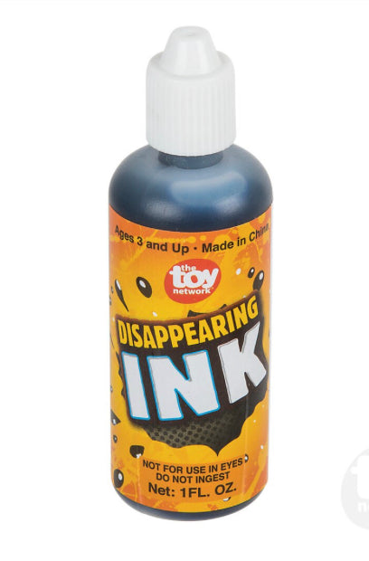 Disappearing Ink