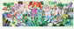 1000pc Gallery Jigsaw Puzzle + Poster Rainbow Tiger
