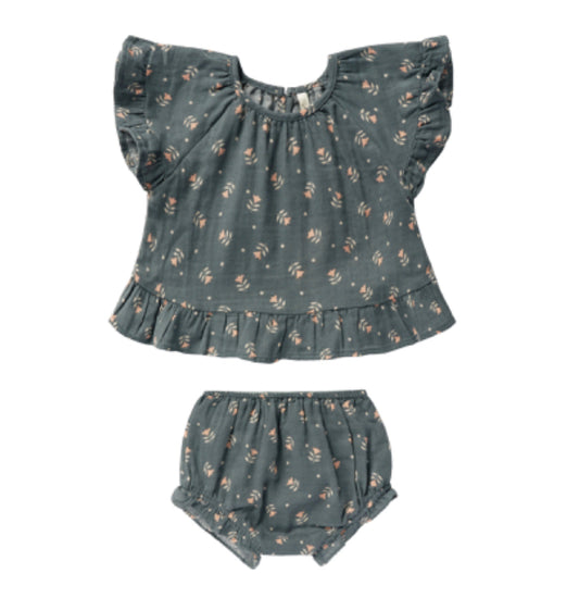 BUTTERFLY TOP + BLOOMER SET ||  MORNING GLORY