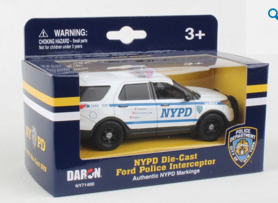 NYPD SUV 1/43