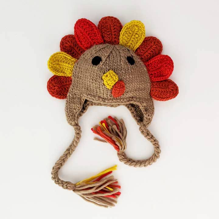 Turkey Earflap Beanie Hat - Einstein's Attic