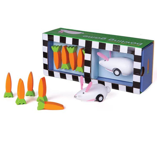 Rabbit and Carrot Bowling Toy - Einstein's Attic