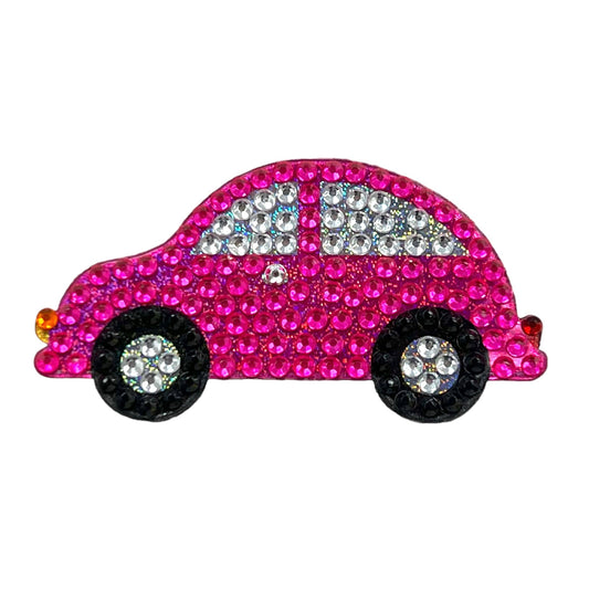 StickerBeans Pink Car