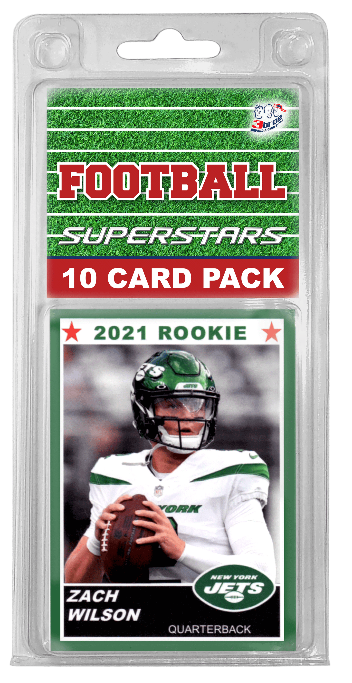 10-Card New York Jets Superstars Kit