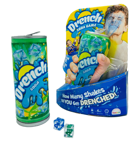Drench Soda Game -  interactive game of chance to stay dry!