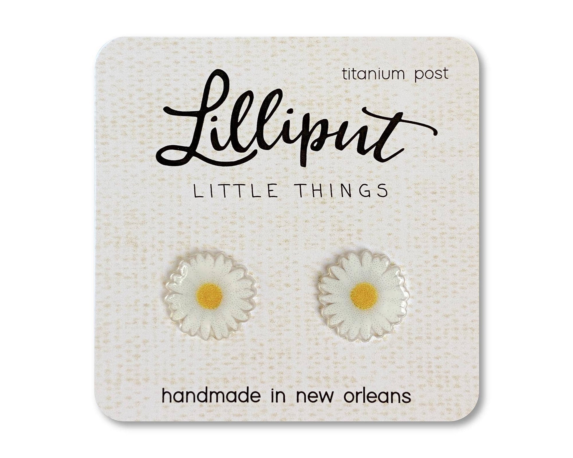 Earrings Daisy - Einstein's Attic