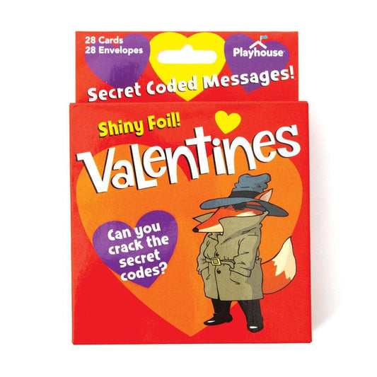 Class Set of 28 Valentines Secret Agent Decoder