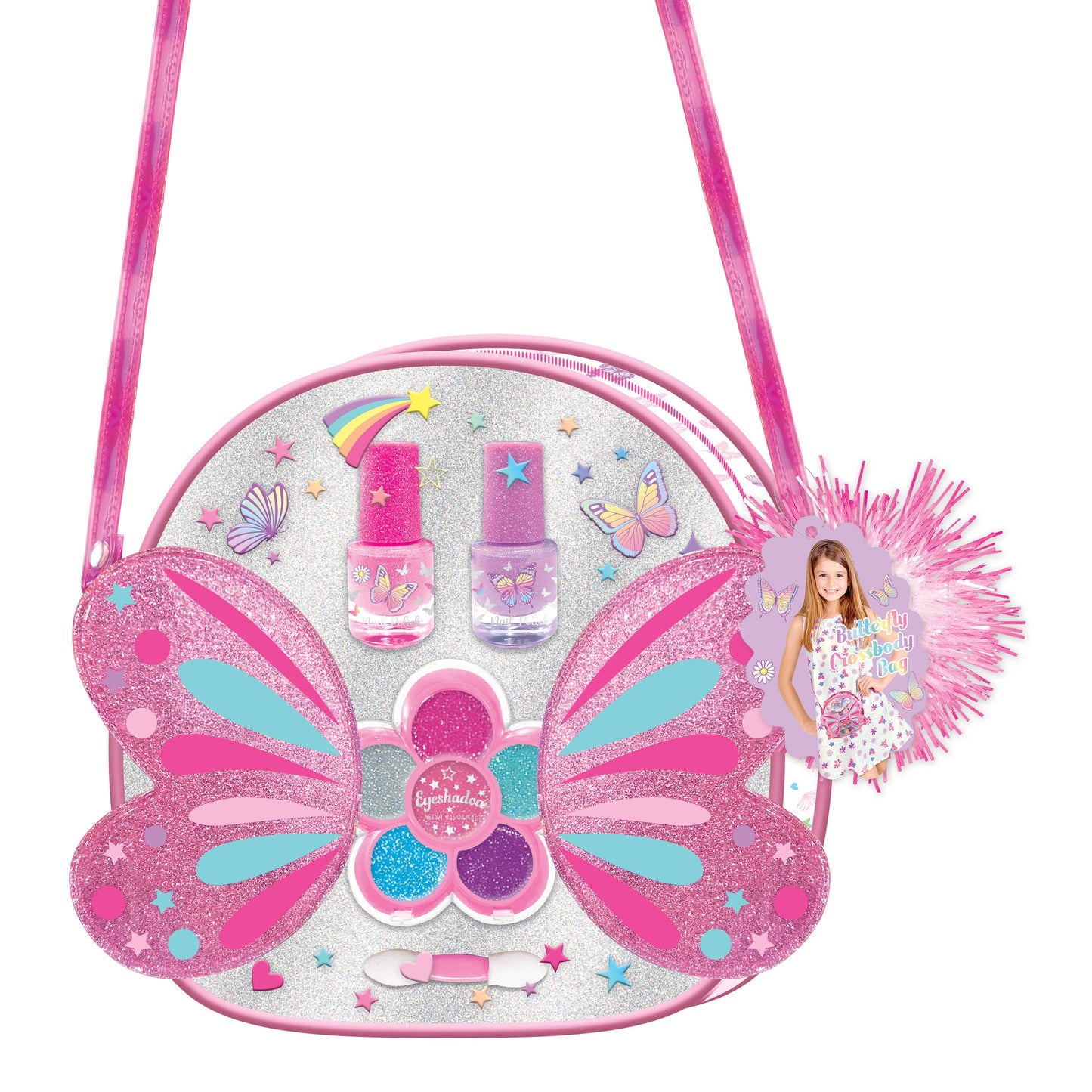 Super Star Butterfly Crossbody with Beauty,