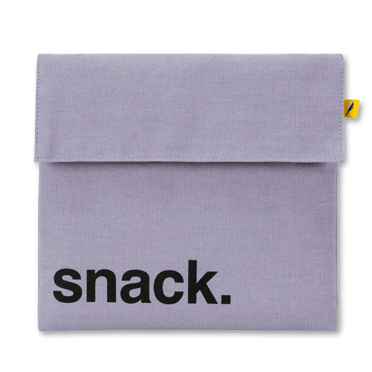 Z Flip Snack Bag 'Snack' Lavender
