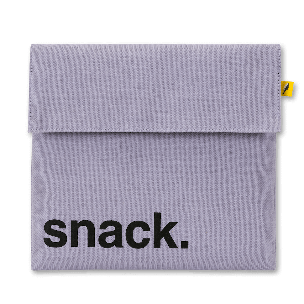 Z Flip Snack Bag 'Snack' Lavender