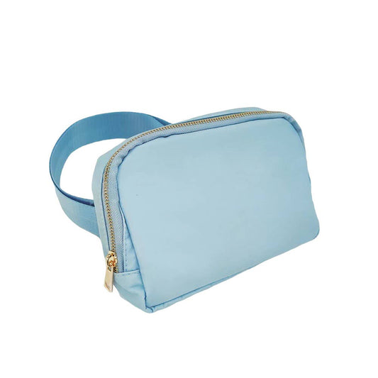 Varsity Collection Blue Fanny Waist Pack Belt Bag