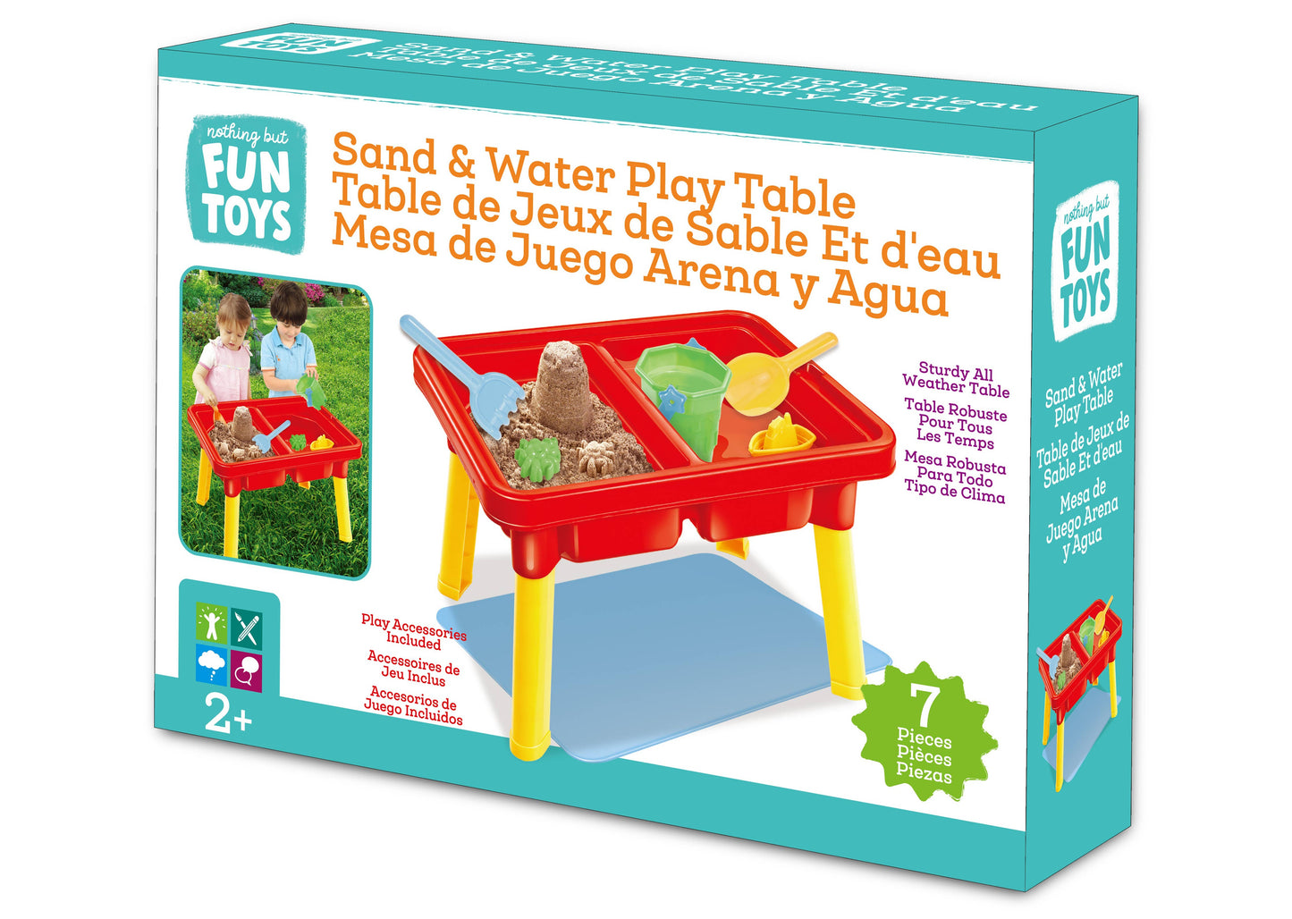 Sand & Water Sensory Playtable Playset