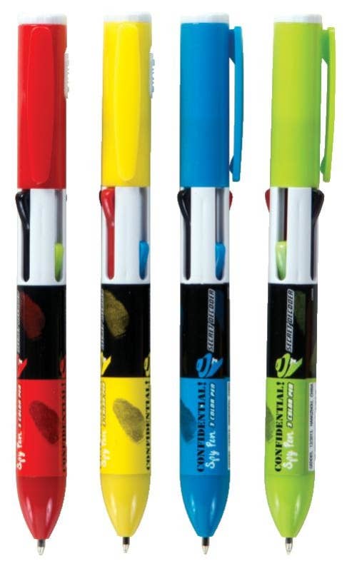 Confidential 3 Color Spy Pen - Einstein's Attic