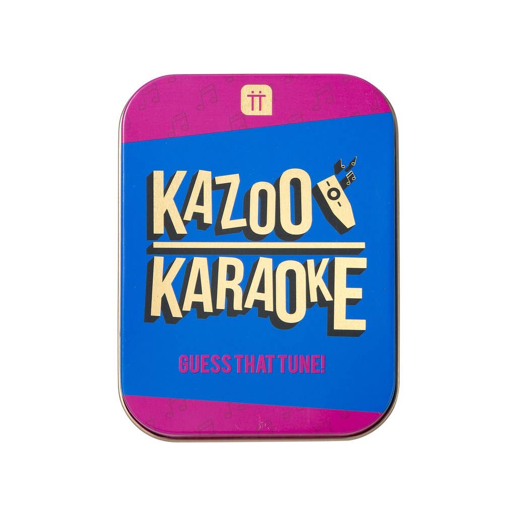 Kazoo Karaoke Game In a Tin