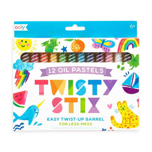 Twisty Stix Oil Pastels - Einstein's Attic