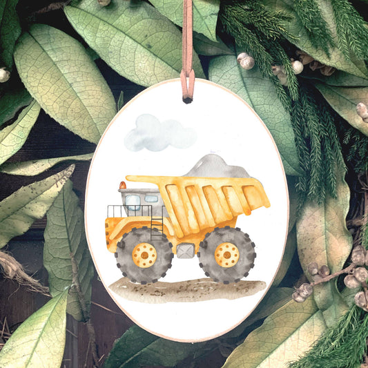 Ornament, Dump Truck