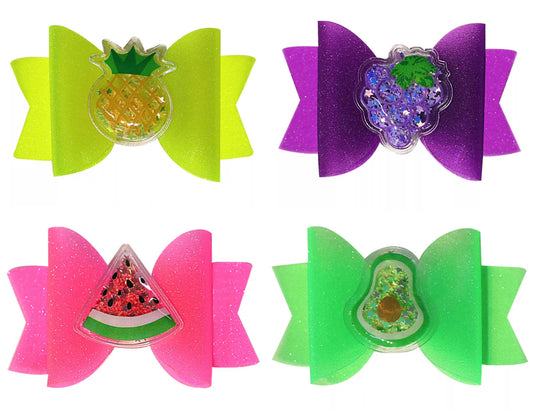 Jelly Fruit Swim Waterproof Hair Bows