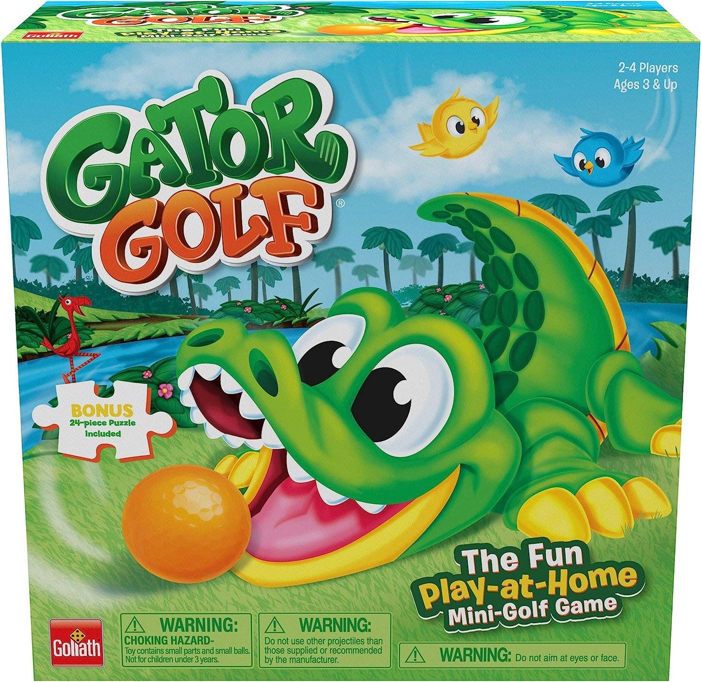 Gator Golf – Putt The Ball Into The Gator’s Mouth to Score