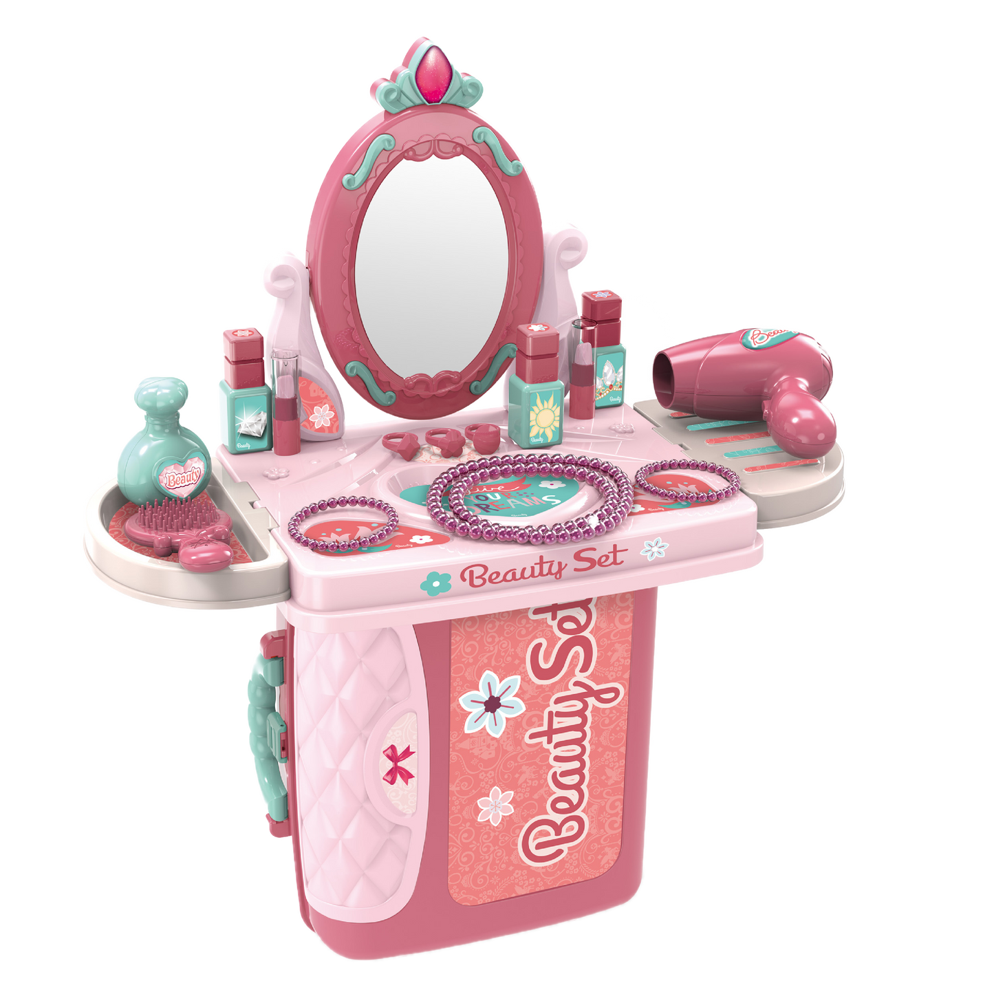 Pretend Play Beauty Vanity Playset in a Case - Einstein's Attic