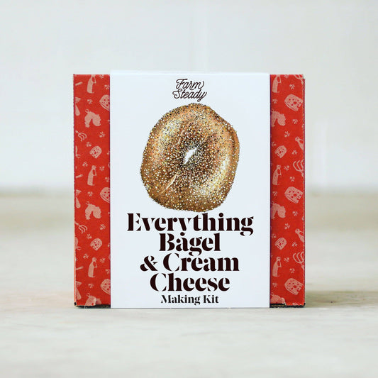 Everything Bagel and Cream Cheese Making Kit - Einstein's Attic