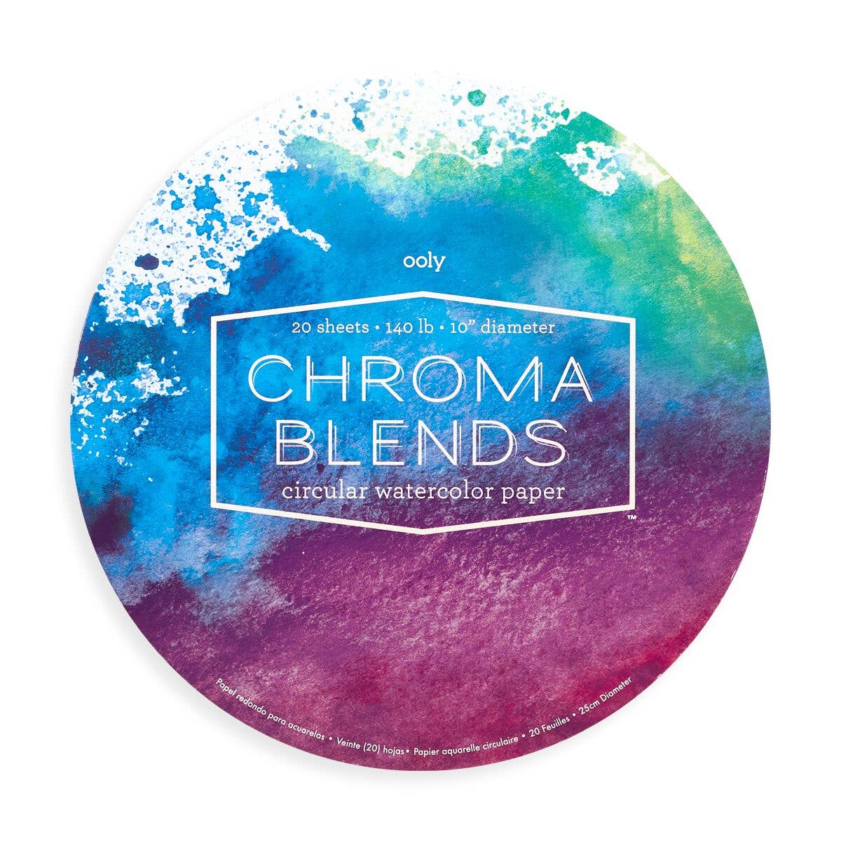 Art Chroma Blends Circular Watercolor Paper Pad - Einstein's Attic