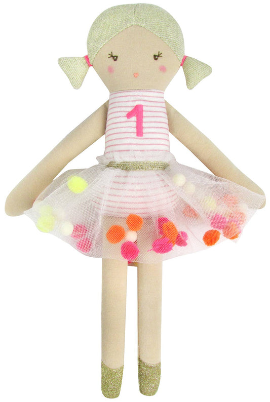 1ST Year Birthday Jersey Doll - Einstein's Attic