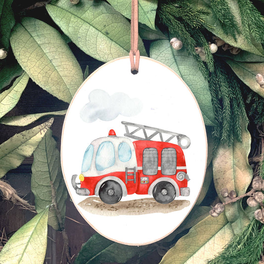 Ornament, Fire Truck